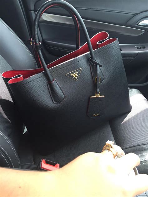 prada bag red and black|prada 3 in 1 bag.